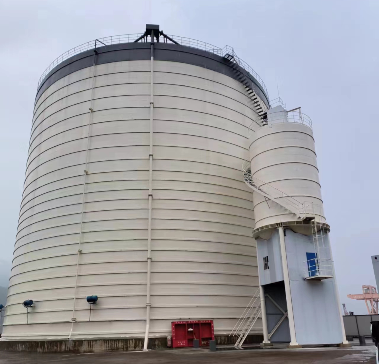 南澳10万吨水泥钢板库