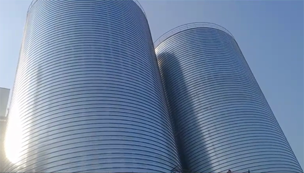 南澳2座混凝土高架卷板仓